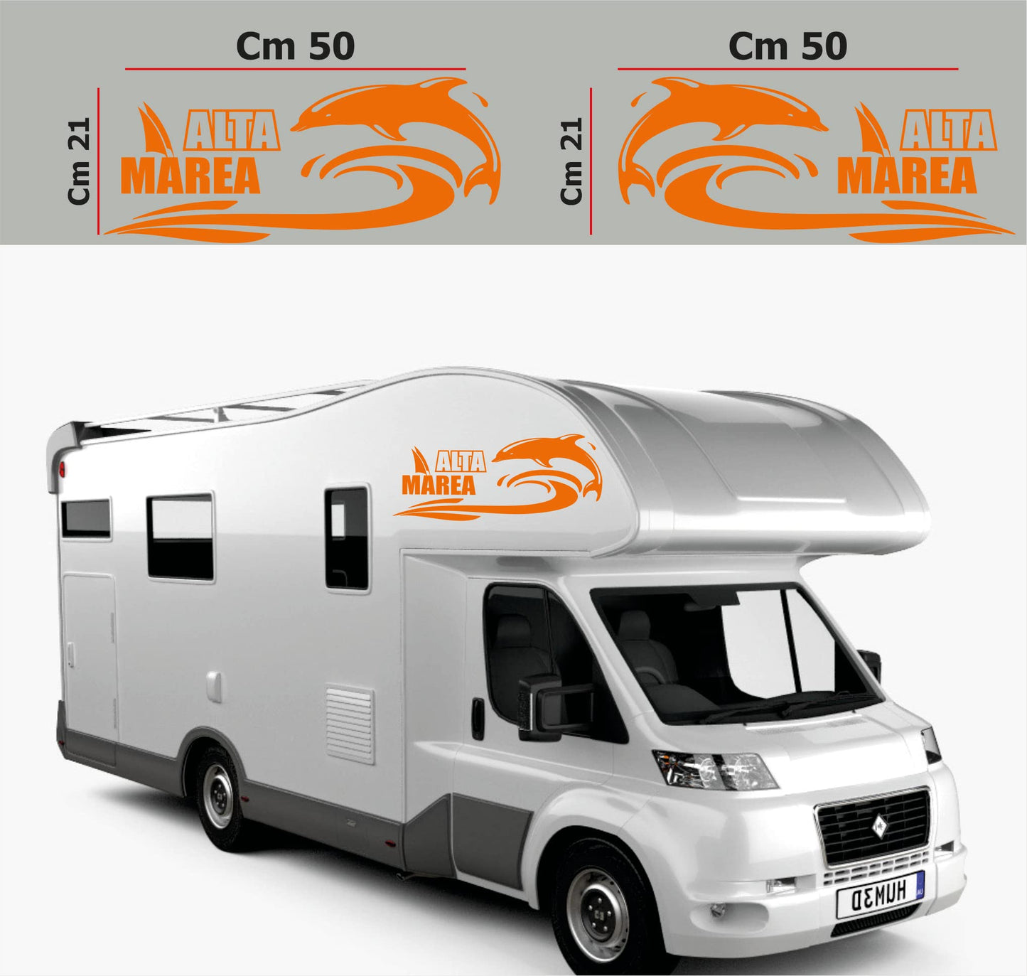 DualColorStampe Adesivi per Camper Compatibili con Adria Arca Bürstner Carthago Chausson Elnagh Mclouis Caravan Motorhome roulotte ALTA MEREA COD.0331 a €24.99 solo da DualColorStampe