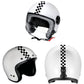 DualColorStampe Adesivi per casco moto motorino Helmet universale Stripes Strisce Design sportivo stickers SCACCHI C0063 a €12.99 solo da DualColorStampe