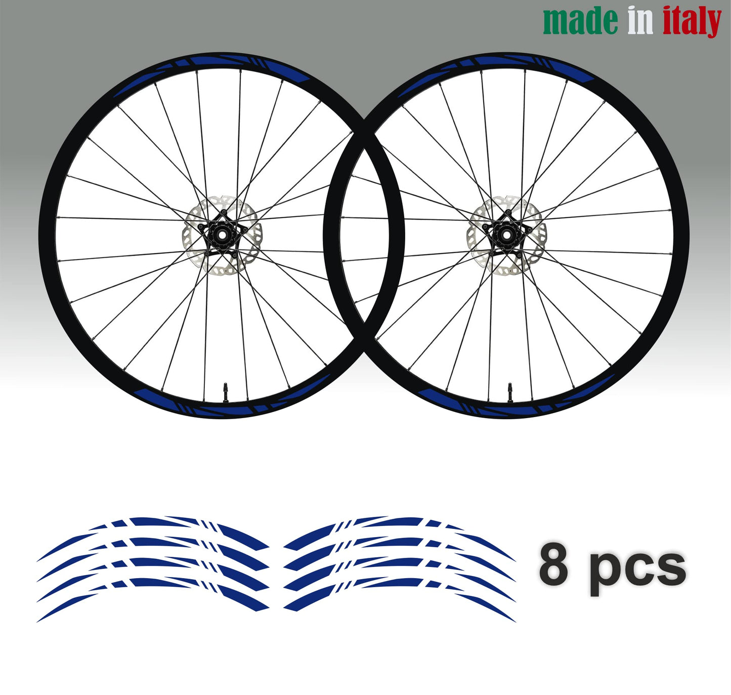 DualColorStampe Adesivi Cerchi Bici 26'' - 27,5'' - 28-29'' Pollici Ruota Bici MTB Bike Stickers Cerchi MTB B0007 a €10.00 solo da DualColorStampe