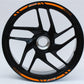 moto cerchi adesivi set adesivi decal vinile