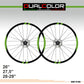 DualColorStampe Adesivi Compatibili con FOCUS Cerchi Bici 26'' - 27,5'' - 28-29'' Pollici Ruota Bici MTB Bike Stickers Cerchi MTB B0029 a €10.00 solo da DualColorStampe