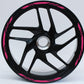 DualColorStampe Confezione Adesivi Set Completo di Cerchi Strisce per Moto per 2 Ruote da 15'' pollici strips Design COD.D0086 a €12.99 solo da DualColorStampe