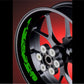 DualColorStampe Adesivi interno cerchi moto 17 POLLICI Compatibili con Ducati Suzuki Kawasaki Honda Triumph cerchi cerchioni gomme strisce COD.D0041 a €9.99 solo da DualColorStampe