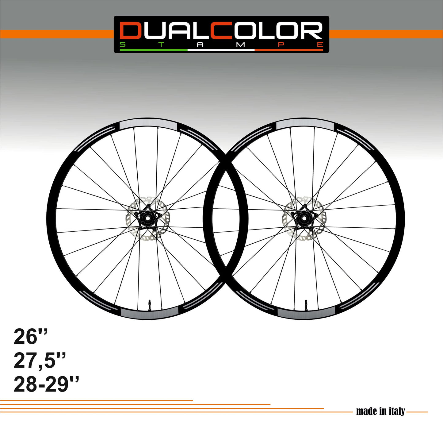 DualColorStampe Adesivi Compatibili con Trek Cerchi Bici 26'' - 27,5'' - 28-29'' Pollici Ruota Bici MTB Bike Stickers Cerchi MTB B0017 a €10.00 solo da DualColorStampe