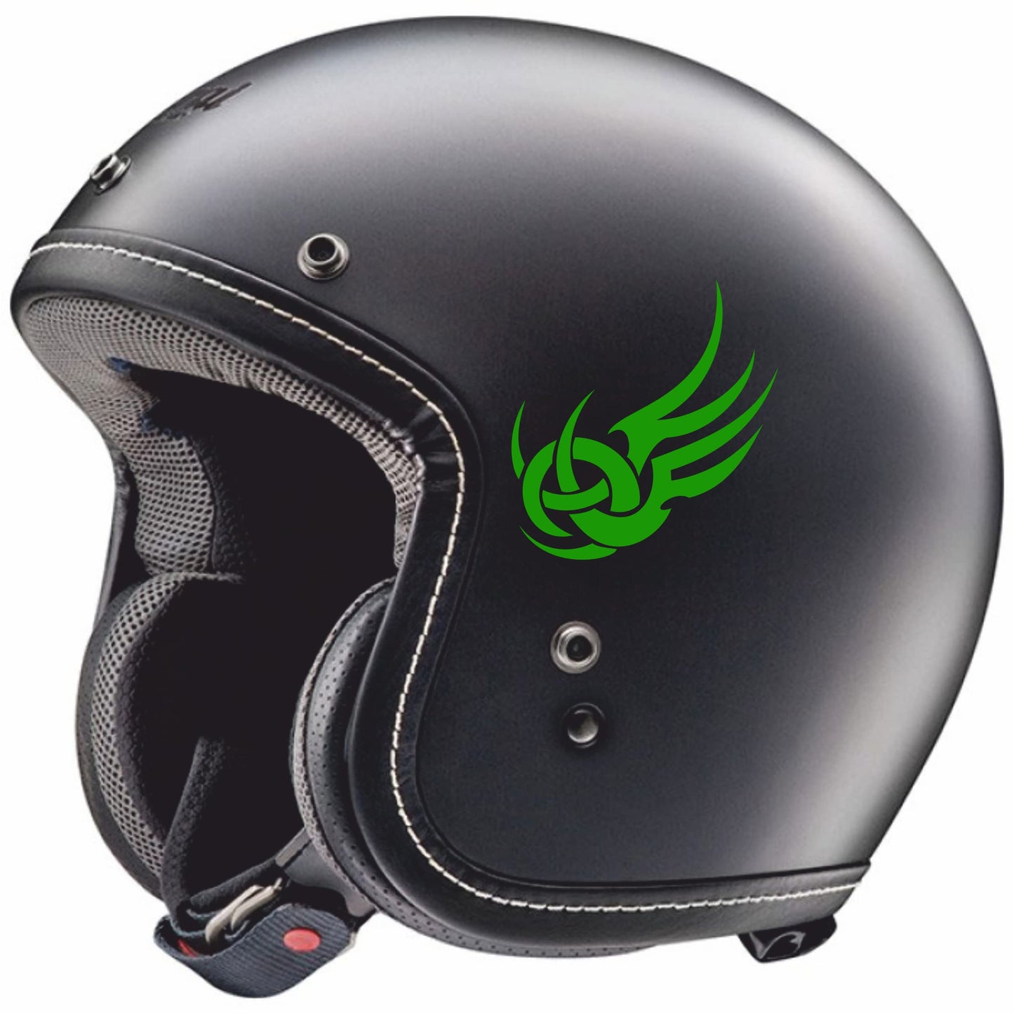 Adesivi ALI Tribale CASCO ACCESSORI MOTO decorazione per scooter casco (2 PZ ) vinile colore a scelta COD.C0037 a €10.99 solo da DualColorStampe