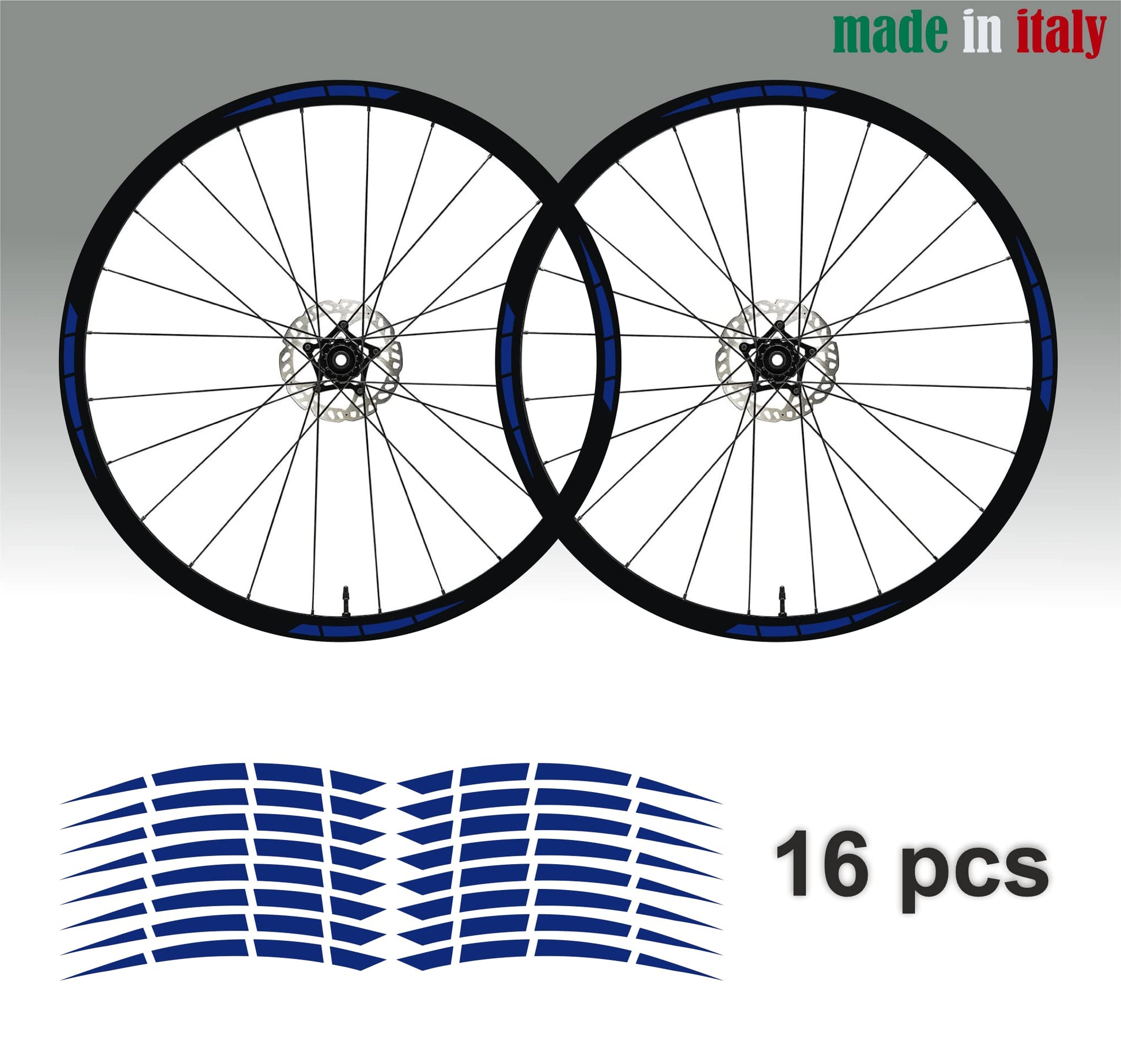 DualColorStampe Adesivi Cerchi Bici 26'' - 27,5'' - 28-29'' Pollici Ruota Bici MTB Bike Stickers Cerchi MTB B0008 a €10.00 solo da DualColorStampe