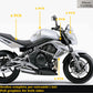 DualColorStampe Adesivi Compatibili con Kawasaki ER-6N (2009-20011) serbatoio DX-SX stickers Moto Motorbike COD.M0148 a €39.99 solo da DualColorStampe