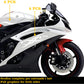 DualColorStampe Adesivi Compatibili con Yamaha R6 ANNO 2008 carena moto accessori stickers Motociclo colore a scelta BRO COD.M0280 a €34.99 solo da DualColorStampe