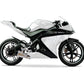 DualColorStampe Adesivi Compatibili con Yamaha YZF-R125 R125 (DX-SX) Carena moto decal stickers Design Stelle scacchiera M0126 a €18.99 solo da DualColorStampe