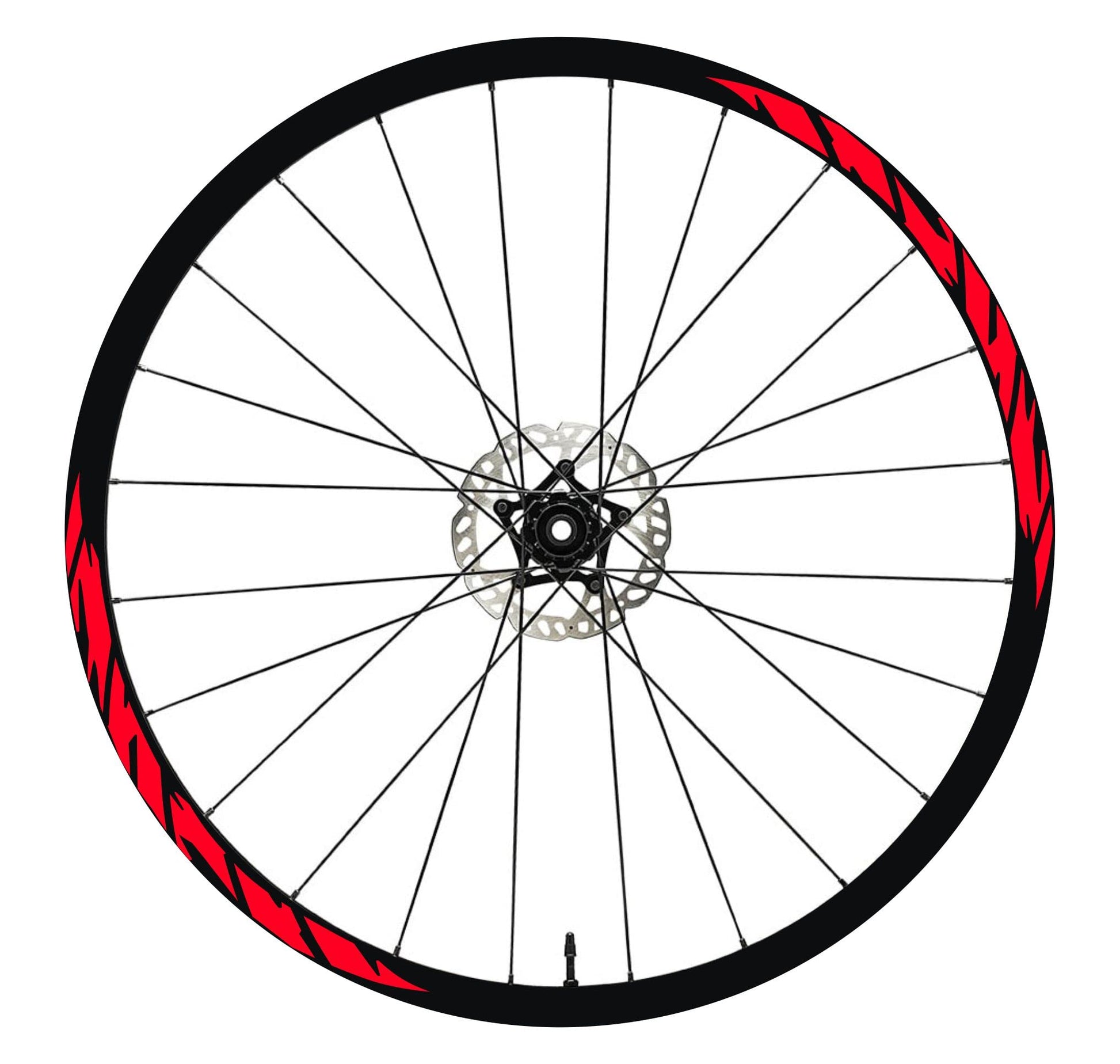 DualColorStampe Adesivi Compatibili con CUBE Cerchi Bici 26'' - 27,5'' - 28-29'' Pollici Ruota Bici MTB Bike Stickers Cerchi MTB B0062 a €17.99 solo da DualColorStampe