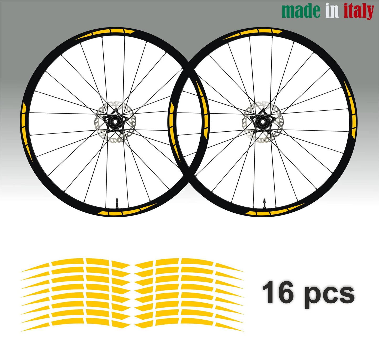 DualColorStampe Adesivi Cerchi Bici 26'' - 27,5'' - 28-29'' Pollici Ruota Bici MTB Bike Stickers Cerchi MTB B0008 a €10.00 solo da DualColorStampe