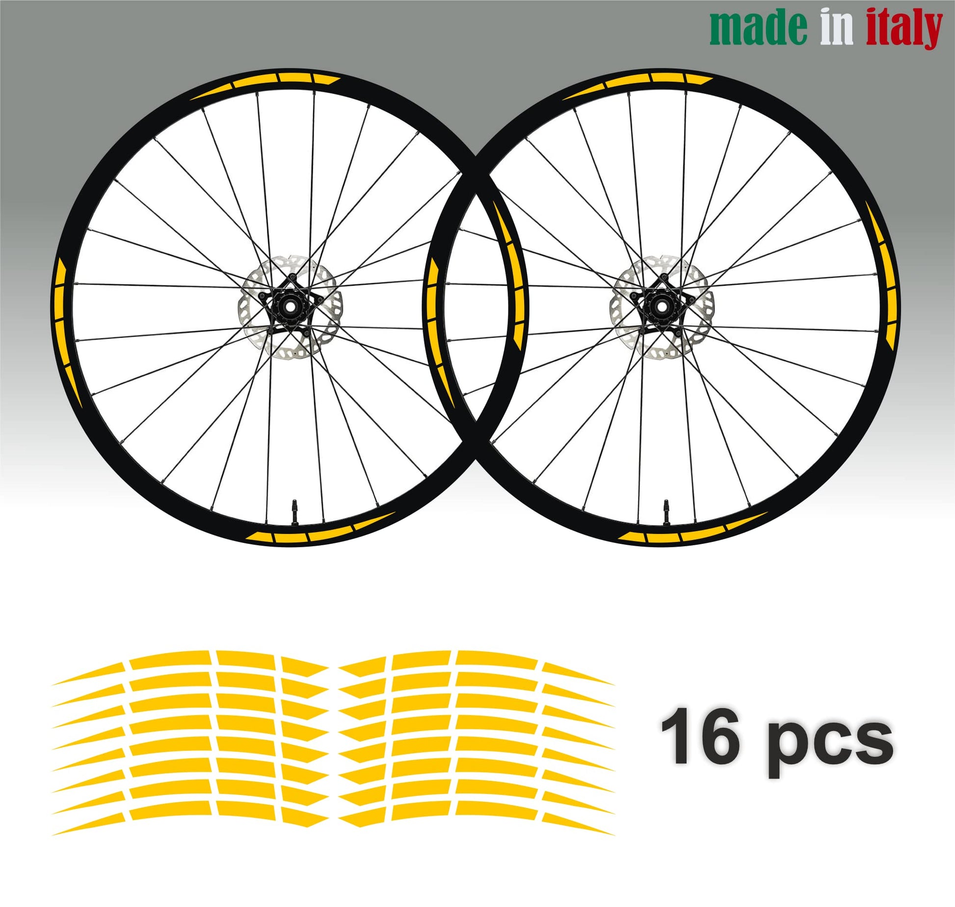 DualColorStampe Adesivi Cerchi Bici 26'' - 27,5'' - 28-29'' Pollici Ruota Bici MTB Bike Stickers Cerchi MTB B0008 a €10.00 solo da DualColorStampe