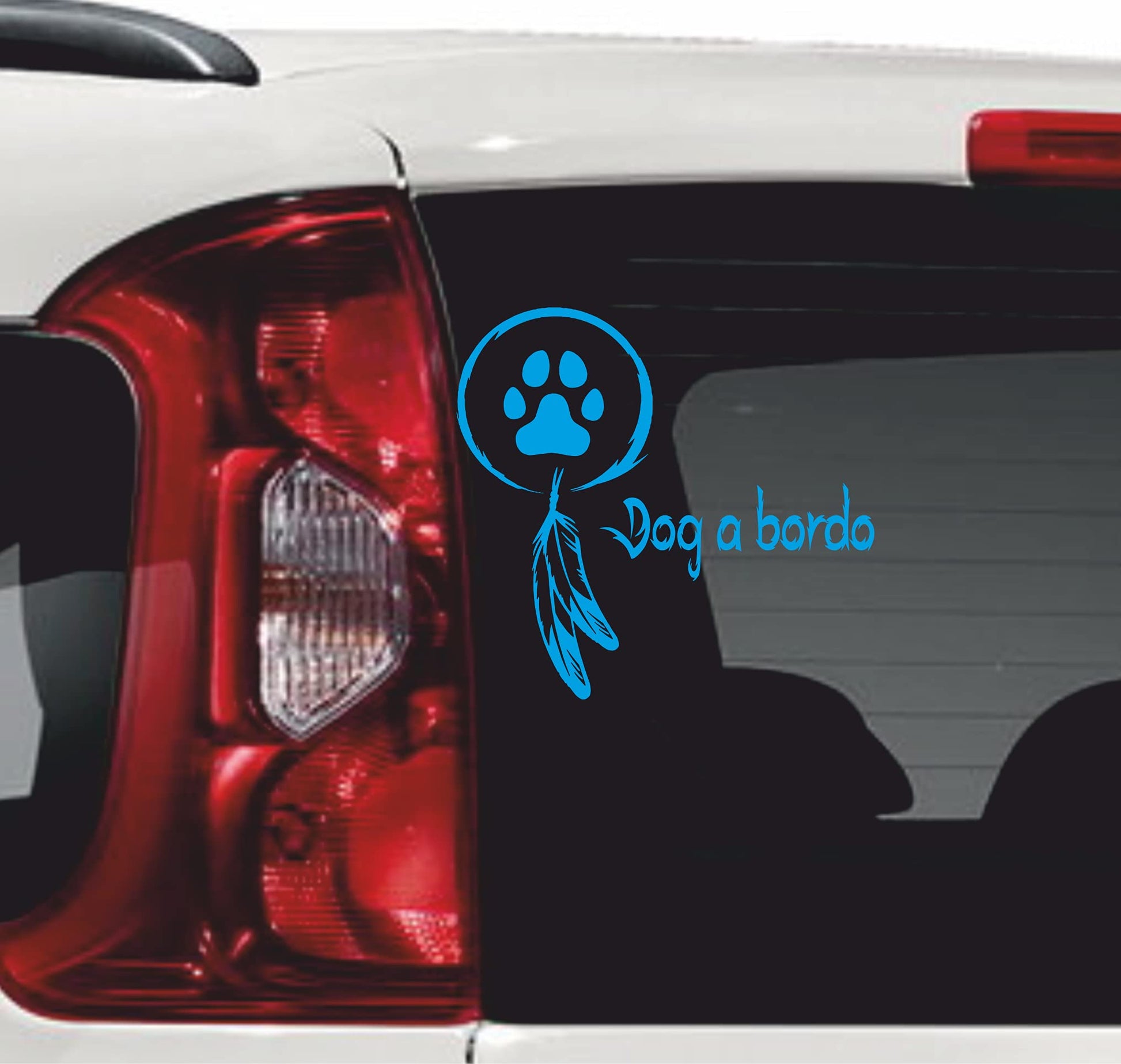 Adesivi per Auto Moto - Cane a Bordo Dog a bordo stickers decorativi auto COD.0008 a €9.99 solo da DualColorStampe