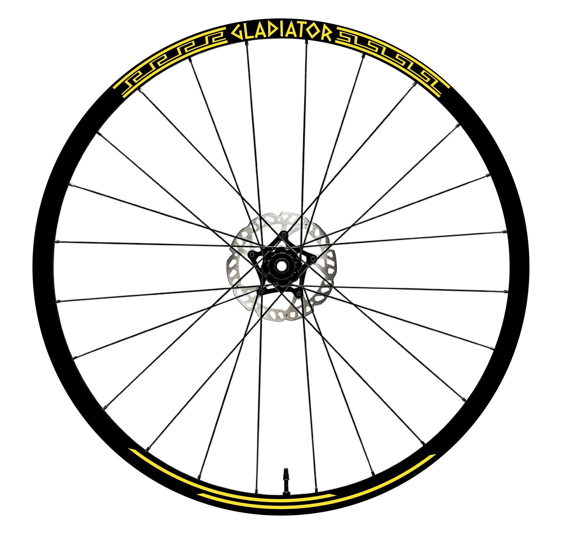 DualColorStampe Adesivi Cerchi Bici 26'' - 27,5'' - 28-29'' Pollici Ruota Bici MTB Bike Stickers Cerchi MTB B0054 a €12.00 solo da DualColorStampe