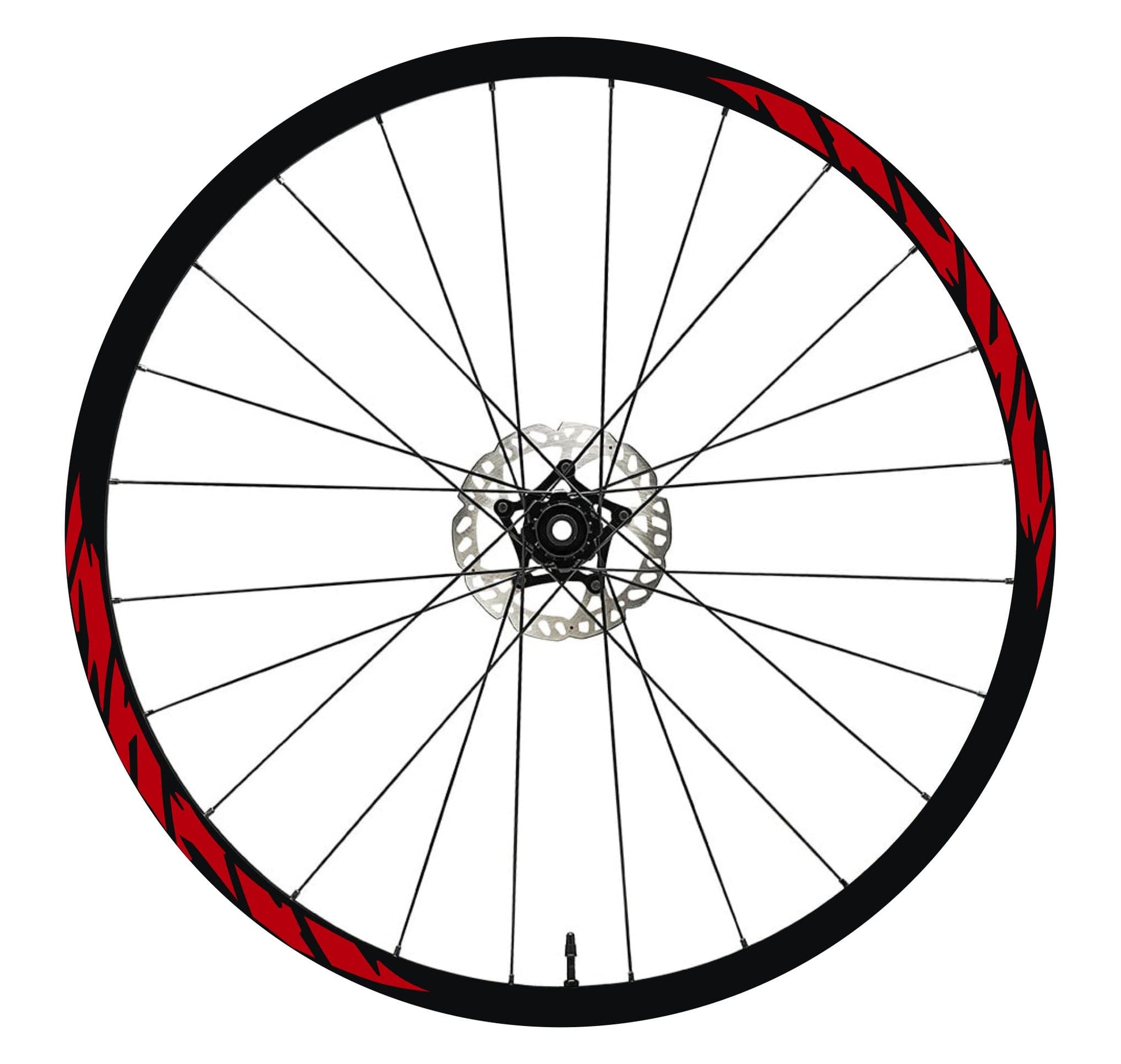 DualColorStampe Adesivi Compatibili con CUBE Cerchi Bici 26'' - 27,5'' - 28-29'' Pollici Ruota Bici MTB Bike Stickers Cerchi MTB B0062 a €15.99 solo da DualColorStampe