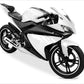 DualColorStampe Adesivi Compatibili con Yamaha YZF-R125 R125 (DX-SX) Carena moto decal stickers Design graffio M0127 a €18.99 solo da DualColorStampe