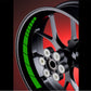 DualColorStampe Adesivi interno cerchi moto 17 POLLICI Compatibili con Ducati Suzuki Kawasaki Honda Triumph cerchi cerchioni gomme strisce COD.D0042 a €9.99 solo da DualColorStampe