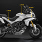 DualColorStampe Adesivi Compatibili con Ducati Multistrada 1200 carena moto serbatoio DX-SX stickers Moto Motorbike COD.M0165 a €39.99 solo da DualColorStampe