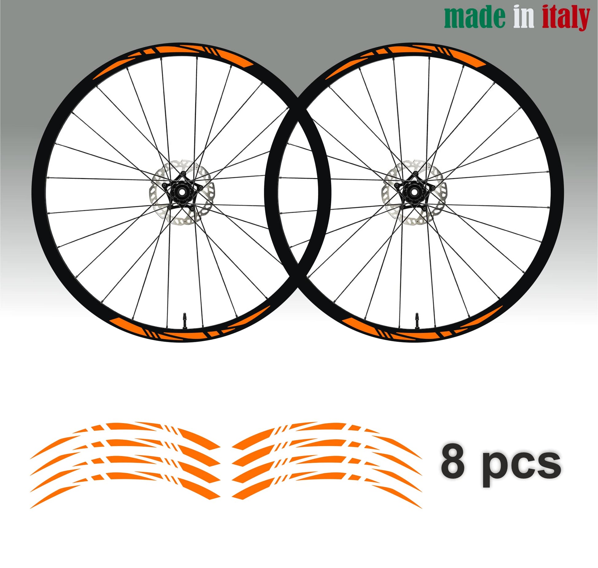 DualColorStampe Adesivi Cerchi Bici 26'' - 27,5'' - 28-29'' Pollici Ruota Bici MTB Bike Stickers Cerchi MTB B0007 a €10.00 solo da DualColorStampe