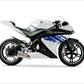 DualColorStampe Adesivi Compatibili con Yamaha YZF-R125 R125 (DX-SX) Carena moto decal stickers Design graffio M0127 a €18.99 solo da DualColorStampe
