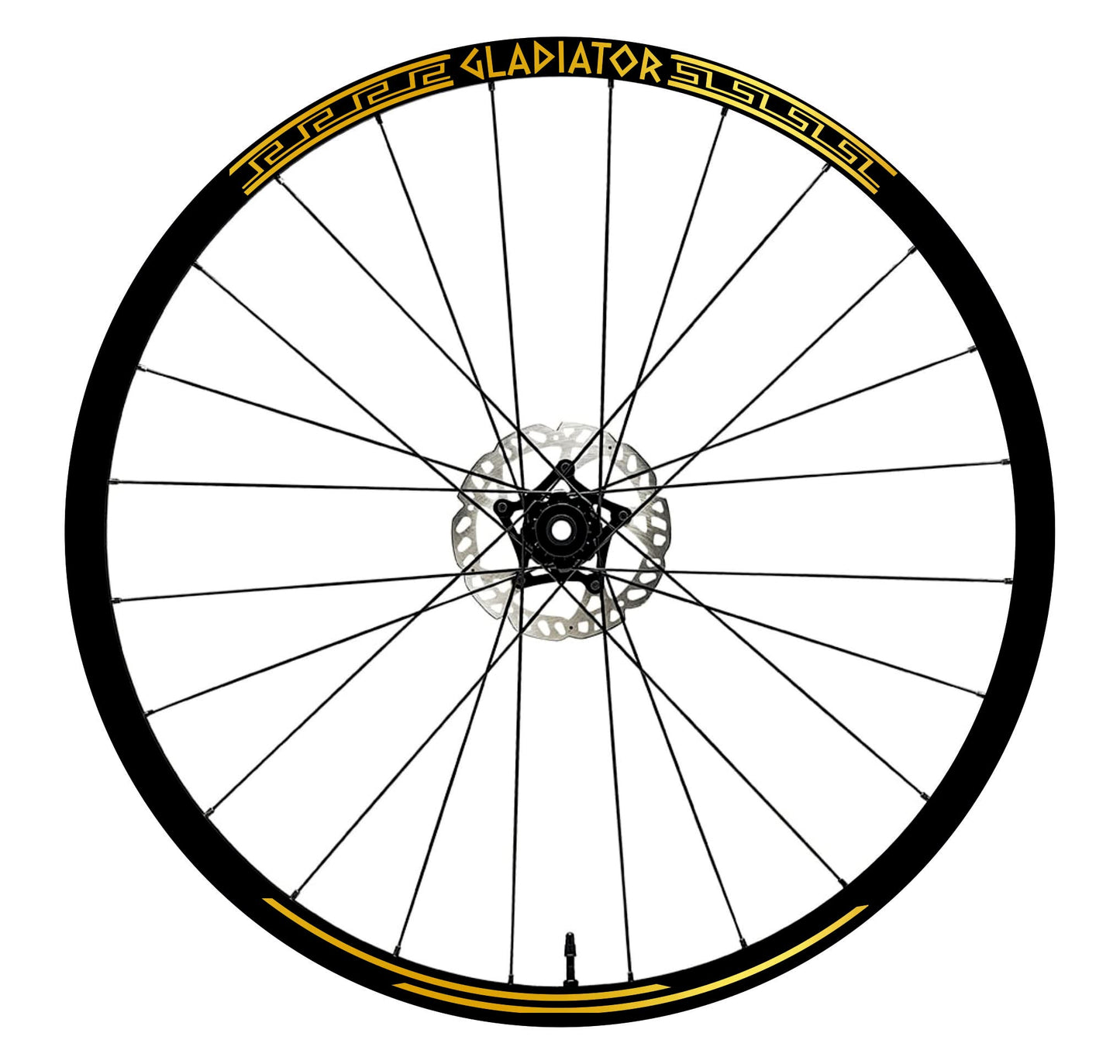 DualColorStampe Adesivi Cerchi Bici 26'' - 27,5'' - 28-29'' Pollici Ruota Bici MTB Bike Stickers Cerchi MTB B0054 a €10.00 solo da DualColorStampe