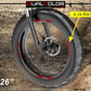 DualColorStampe Adesivi Cerchi Bici FAT BIKE 26'' Pollici Ruota Bici accessori Fat bike MTB Stickers Cerchi OFF ROAD - B0108 a €15.99 solo da DualColorStampe