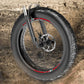 DualColorStampe Adesivi Cerchi Bici FAT BIKE 26'' Pollici Ruota Bici accessori Fat bike MTB Stickers Cerchi BANDIERA ITALIANA - B0105 a €10.00 solo da DualColorStampe