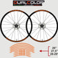 Adesivi Cerchi Bici MTB 26'' - 27,5'' - 28-29'' Pollici Ruota Bici MTB Bike Stickers Mountain bike FAST COD. B0143