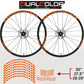 Adesivi Cerchi Bici MTB 26'' - 27,5'' - 28-29'' Pollici Ruota Bici MTB Bike Stickers Cerchi MTB Racing COD. B0141