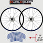 Adesivi Cerchi Bici MTB 26'' - 27,5'' - 28-29'' Pollici Ruota Bici MTB Bike Stickers Mountain bike FAST COD. B0143