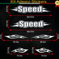 DualColorStampe Adesivi Compatibili con BOOSTER MBK Deezer SPEED DX-SX accessori stickers Motociclo colore a scelta COD.M0140 a €14.99 solo da DualColorStampe