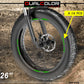 DualColorStampe Adesivi Cerchi Bici FAT BIKE 26'' Pollici Ruota Bici accessori Fat bike MTB Stickers Cerchi OFF ROAD - B0108 a €15.99 solo da DualColorStampe
