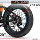 DualColorStampe Adesivi Cerchi Bici FAT BIKE 20'' Pollici Ruota Bici accessori Fat bike MTB Stickers Cerchi ROBUSTO - B0079 a €15.99 solo da DualColorStampe