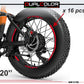 DualColorStampe Adesivi Cerchi Bici FAT BIKE 20'' Pollici Ruota Bici accessori Fat bike MTB Stickers Cerchi ROBUSTO - B0079 a €15.99 solo da DualColorStampe